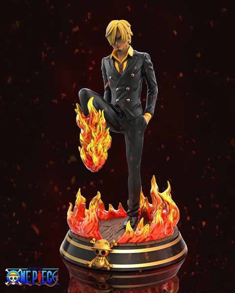 Sanji - One Piece 3D Model Ready to Print