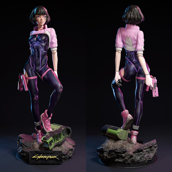Sasha Cyberpunk Edgerunners 3D Model Ready to Print