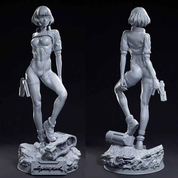 Sasha Cyberpunk Edgerunners 3D Model Ready to Print