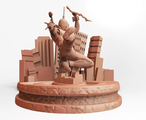 Scarlet Spiderman 3D Model Ready to Print