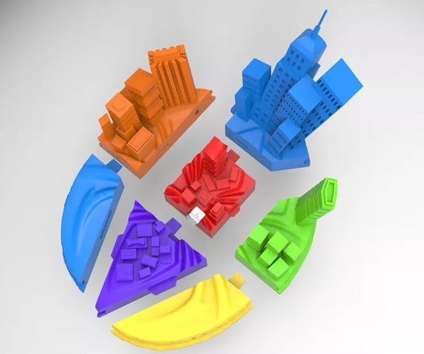 Scarlet Spiderman 3D Model Ready to Print