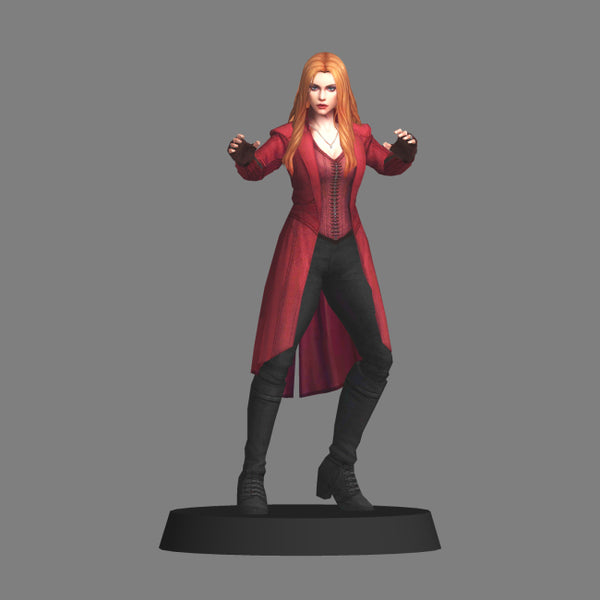 Scarlet Witch 3D Model Ready to Print