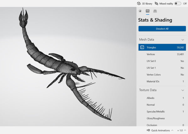 Scorpion 3D Model Ready to Print