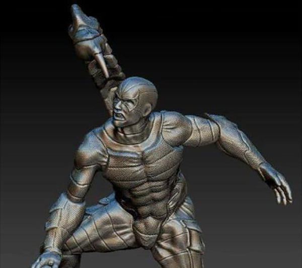 Scorpion - Spiderman Villain 3D Model Ready to Print