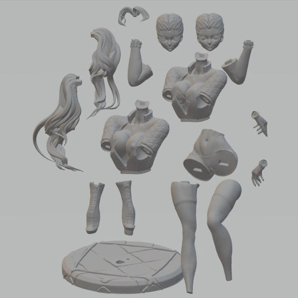 Sexy Harley Quinn Figures STL Ready to Print