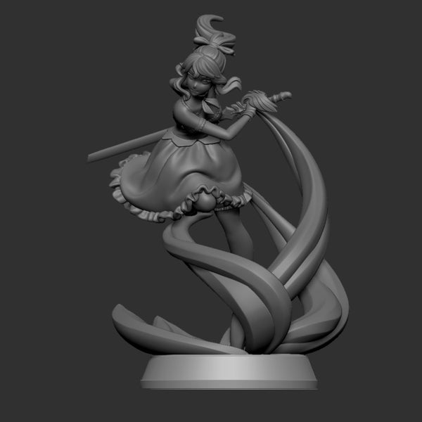 Sexy Jean Genshin Impact Figure 3D Model STL Ready to Print