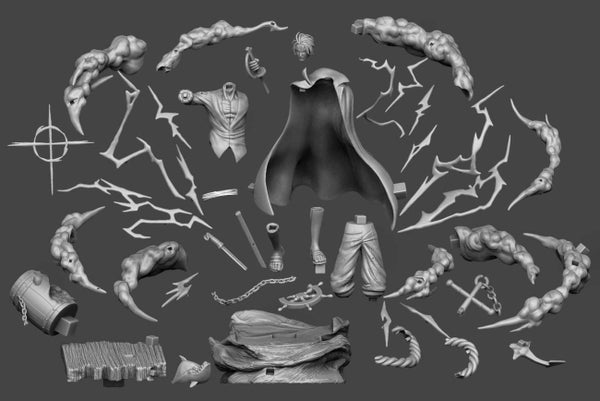 Shanks - One Piece 3D Model Ready to Print