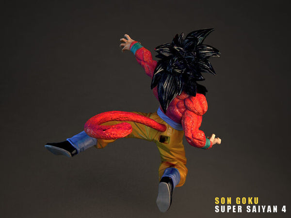 Son Goku Super Saiyan 4 3D Model Ready to Print