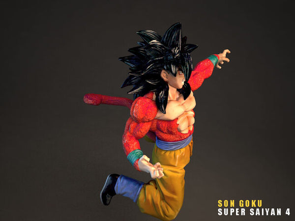 Son Goku Super Saiyan 4 3D Model Ready to Print