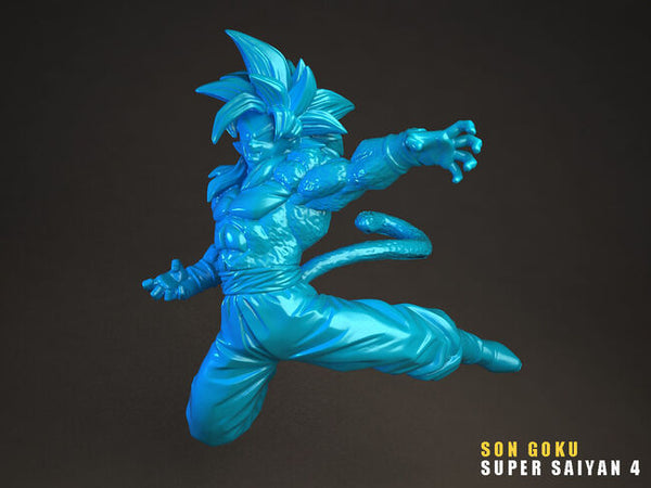 Son Goku Super Saiyan 4 3D Model Ready to Print