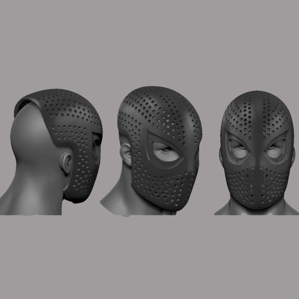 Spider Man Mask 3D Model Ready to Print