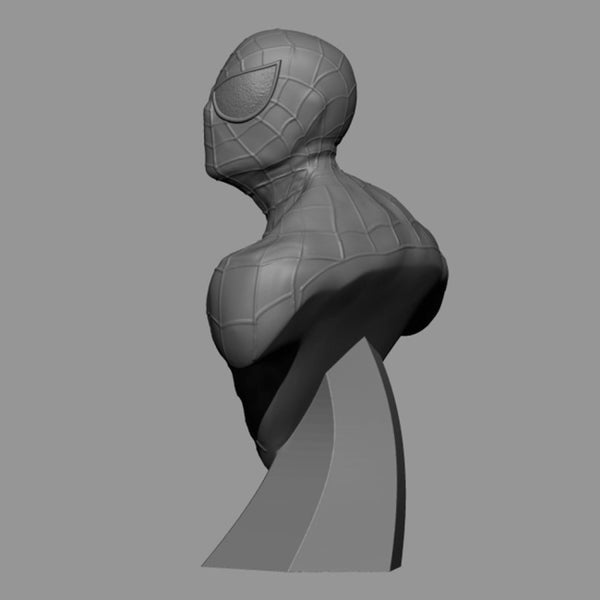 Spiderman Bust 3D Model Ready to Print