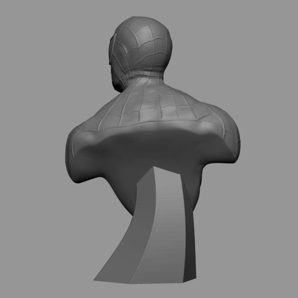 Spiderman Bust 3D Model Ready to Print