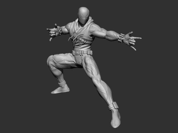 Spiderman Scarlet 3D Model Ready to Print