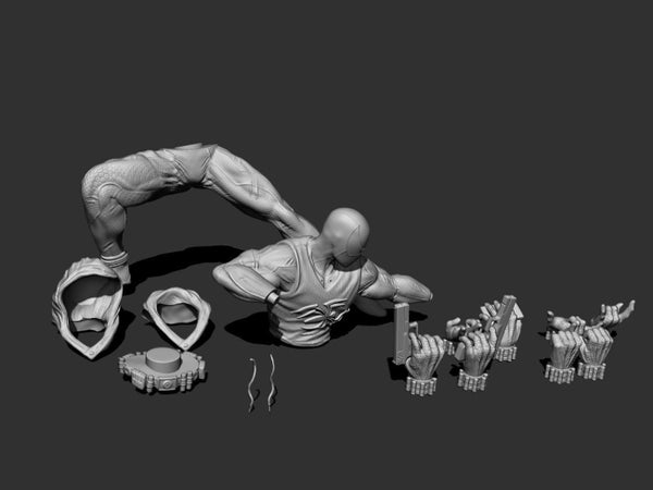 Spiderman Scarlet 3D Model Ready to Print