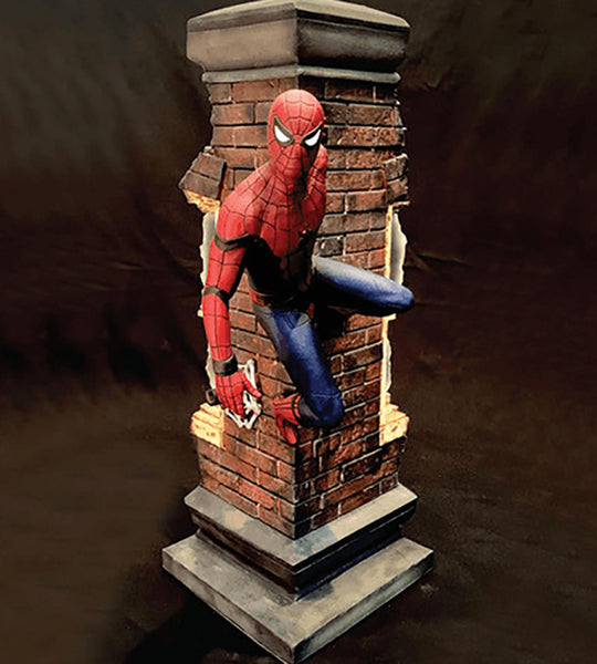 Spiderman Wall 3D Model Ready to Print