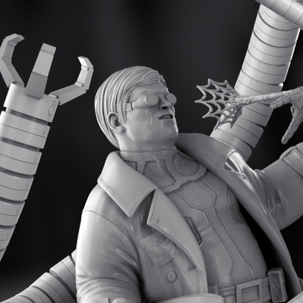 Spiderman vs Doctor Octopus 3D Model Ready to Print
