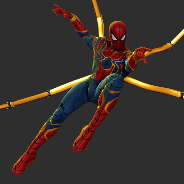 Spiderman vs Doctor Octopus 3D Model Ready to Print