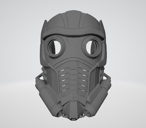 Star Lord Helmet 3D Model Ready to Print STL
