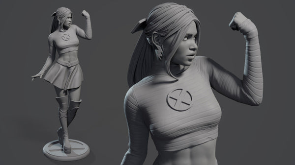 Storm in Senior Staff Uniform 3D Model Ready to Print