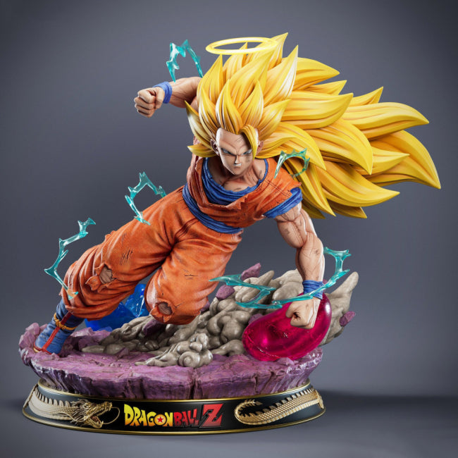 Super Saiyan 3 Goku 3D Model Ready to Print