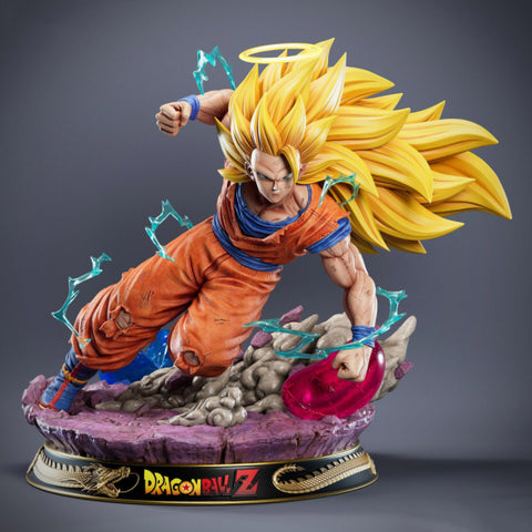 Super Saiyan 3 Goku 3D Model Ready to Print
