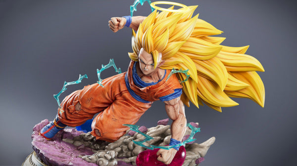 Super Saiyan 3 Goku 3D Model Ready to Print