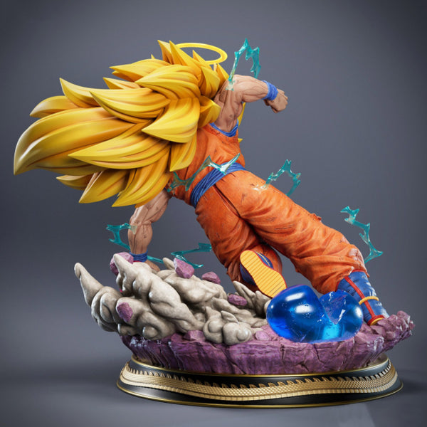 Super Saiyan 3 Goku 3D Model Ready to Print