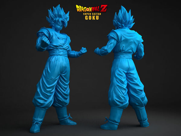 Super Saiyan Goku 3D Model Ready to Print