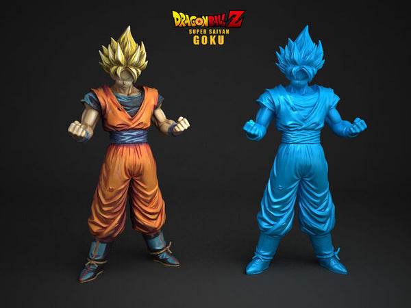 Super Saiyan Goku 3D Model Ready to Print