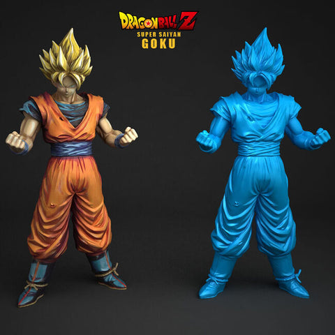 Super Saiyan Goku 3D Model Ready to Print