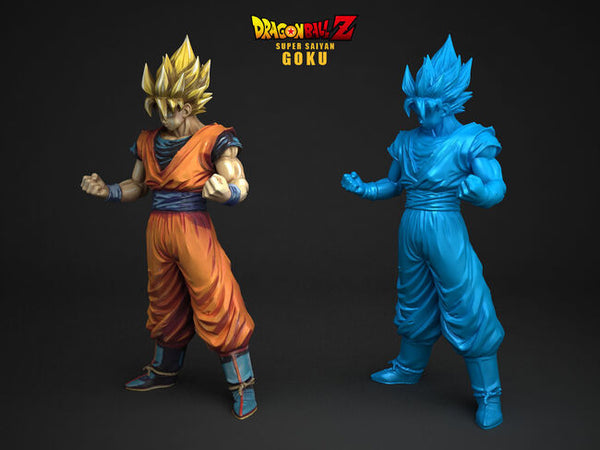 Super Saiyan Goku 3D Model Ready to Print