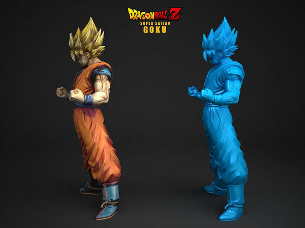 Super Saiyan Goku 3D Model Ready to Print