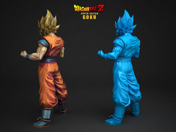 Super Saiyan Goku 3D Model Ready to Print