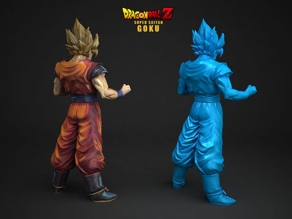 Super Saiyan Goku 3D Model Ready to Print