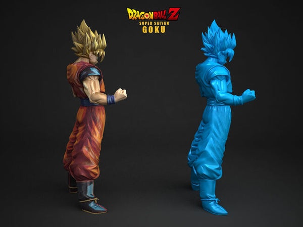 Super Saiyan Goku 3D Model Ready to Print