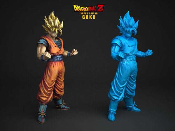 Super Saiyan Goku 3D Model Ready to Print