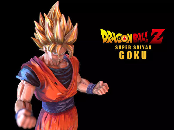 Super Saiyan Goku 3D Model Ready to Print