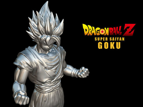 Super Saiyan Goku 3D Model Ready to Print