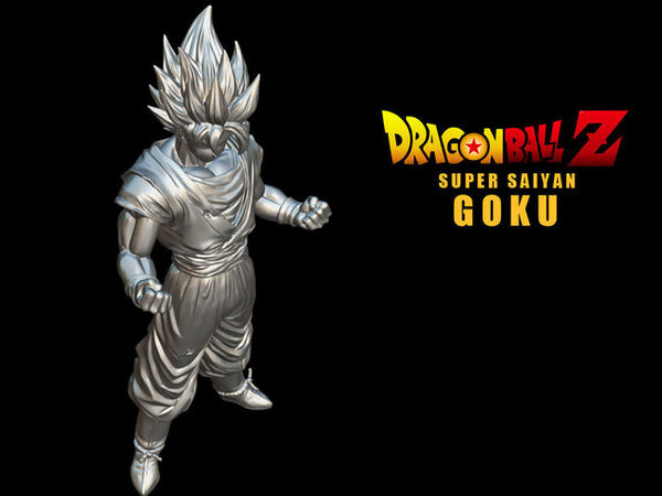 Super Saiyan Goku 3D Model Ready to Print
