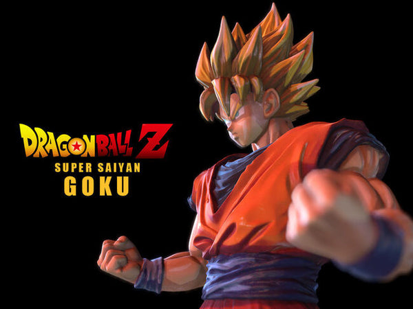 Super Saiyan Goku 3D Model Ready to Print