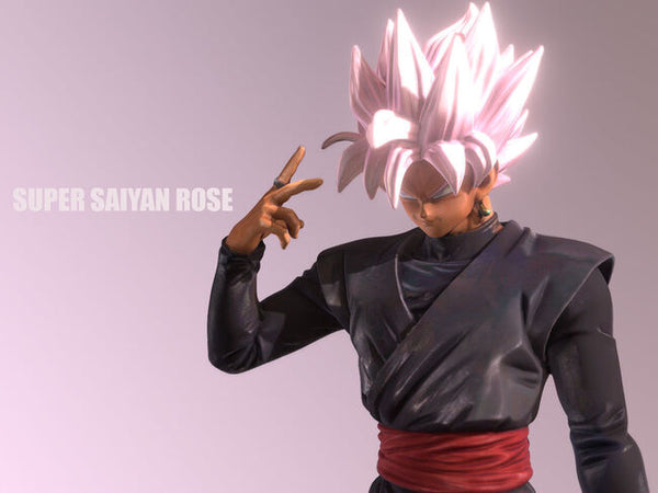 Super Saiyan Rose 3D Model Ready to Print
