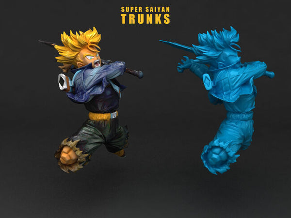 Super Saiyan Trunks 3D Model Ready to Print