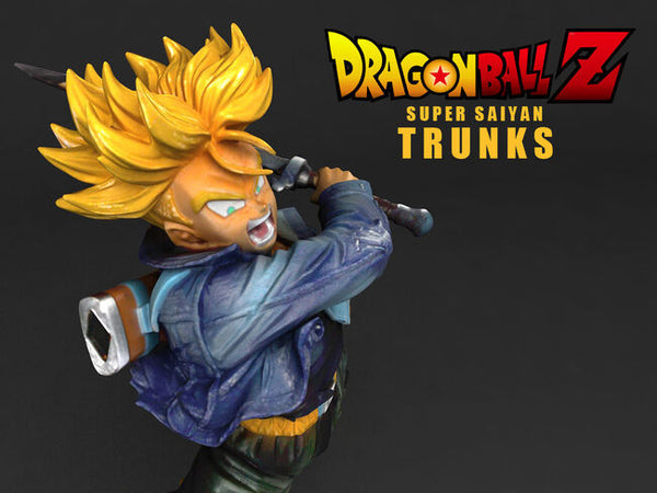 Super Saiyan Trunks 3D Model Ready to Print
