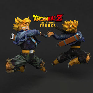 Super Saiyan Trunks 3D Model Ready to Print