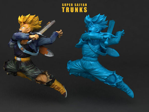 Super Saiyan Trunks 3D Model Ready to Print