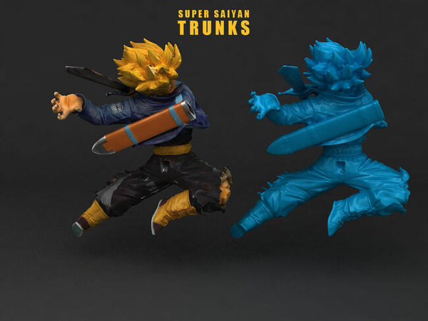 Super Saiyan Trunks 3D Model Ready to Print