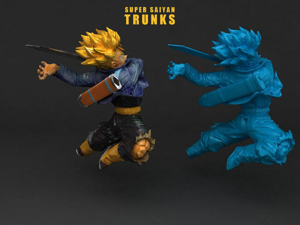 Super Saiyan Trunks 3D Model Ready to Print