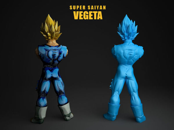 Super Saiyan Vegeta 3D Model Ready to Print