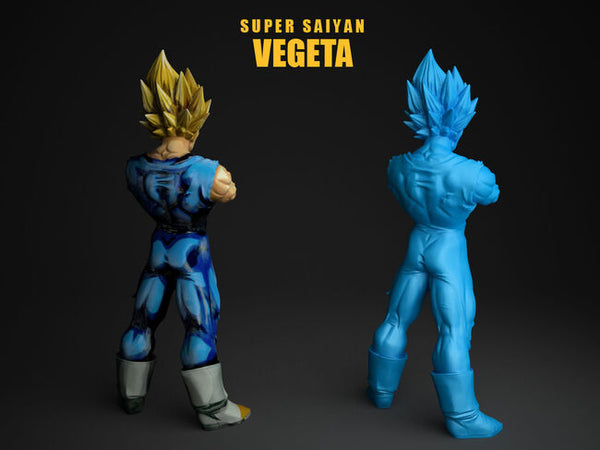 Super Saiyan Vegeta 3D Model Ready to Print